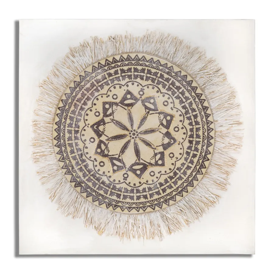 Malindi Obraz na Płótnie 100x2,8x100 cm